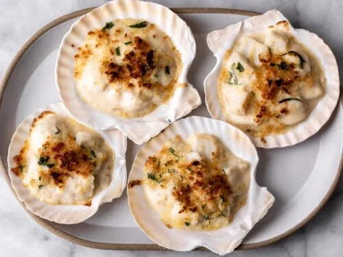 Dinner To Go...Baked Scallops