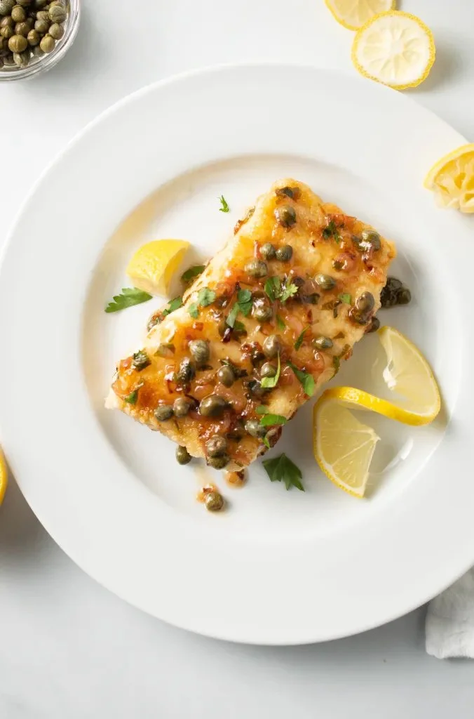 Sunday Supper...Pan Roasted Halibut