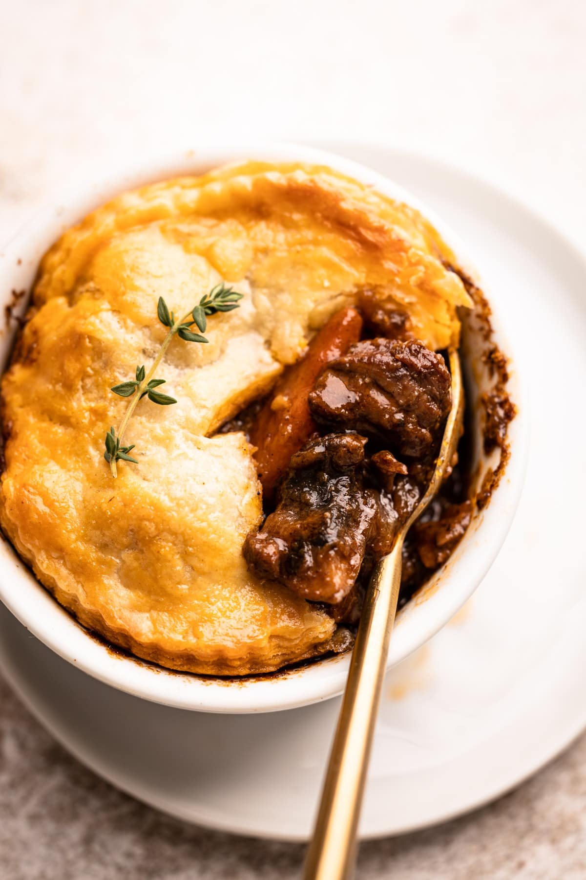 Dinner To Go...Homemade Short Rib Beef Pot Pie