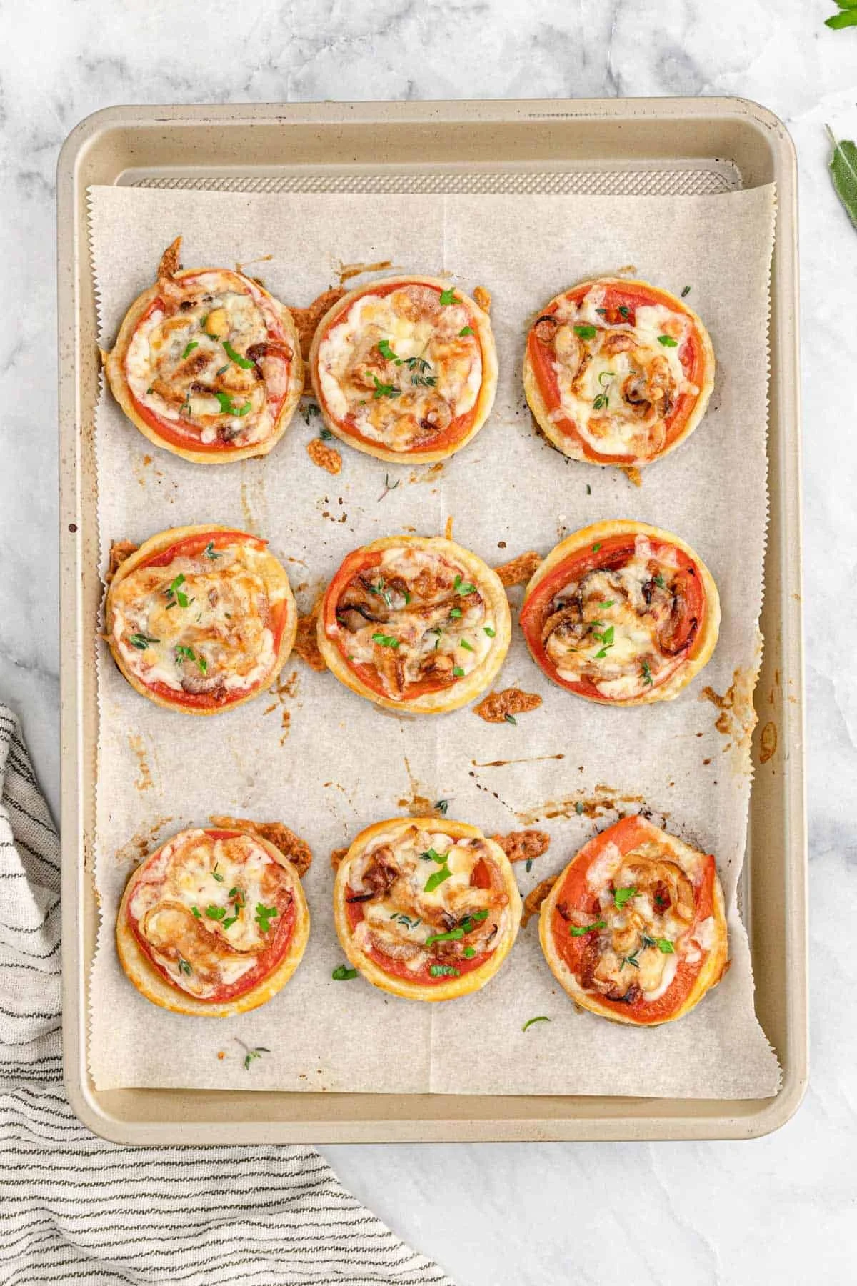 Dinner To Go...Heirloom Tomato Tarts