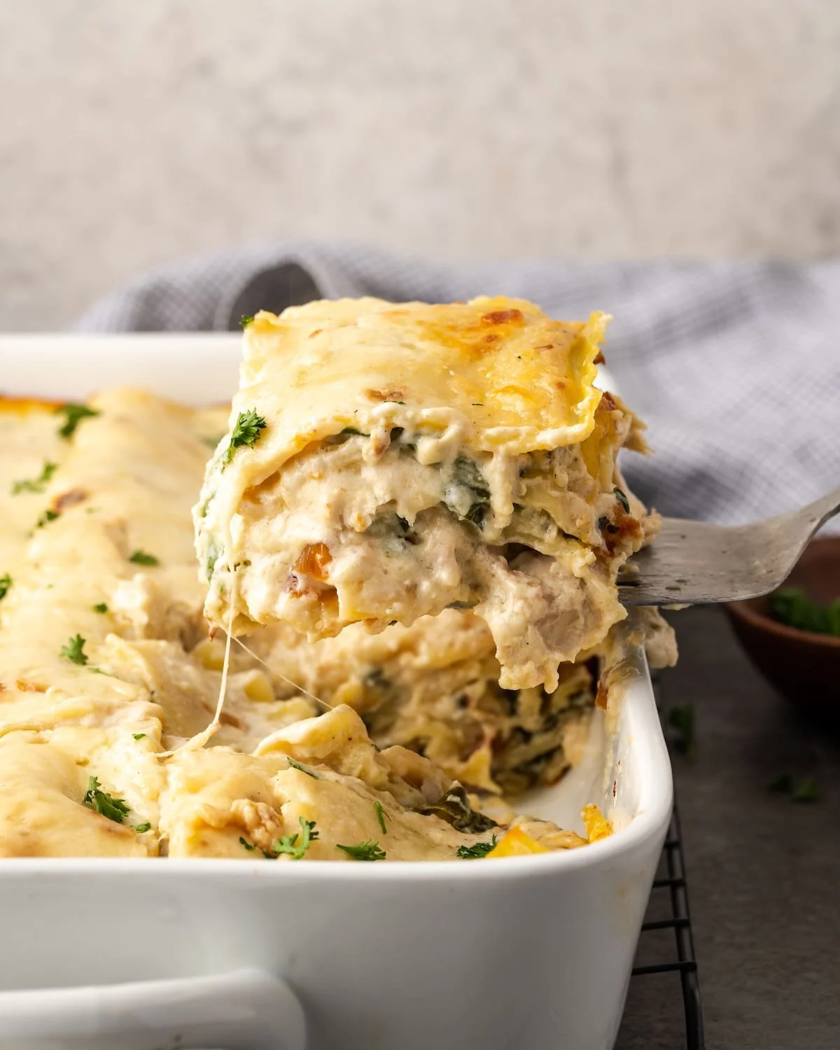 Dinner To Go...Layered Chicken Lasagna