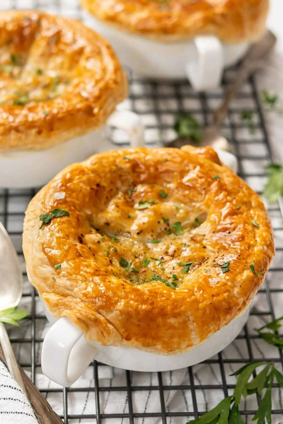 Dinner To Go...Homemade Chicken Pot Pie