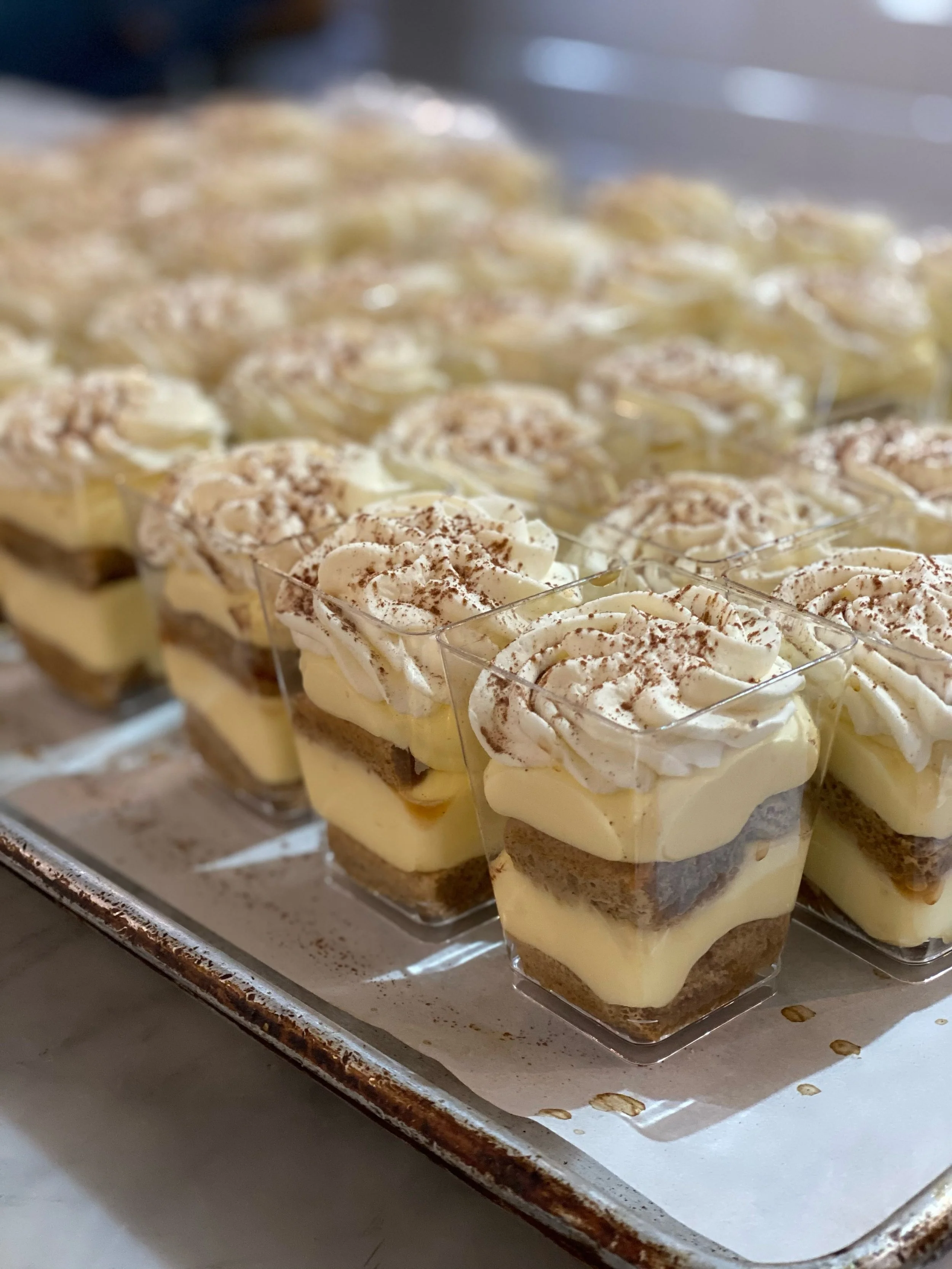 Sometimes you just need a little something sweet. Our mini tiramisu shooters are the perfect little indulgence. Grab one just for you, or grab a few to share (if you&rsquo;re feeling generous 😉).

Because every occasion is better with a little tiram
