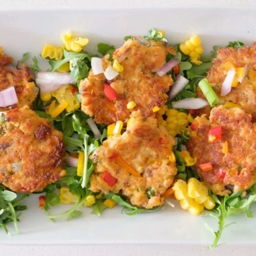 Dinner To Go...Fresh Salmon Cakes