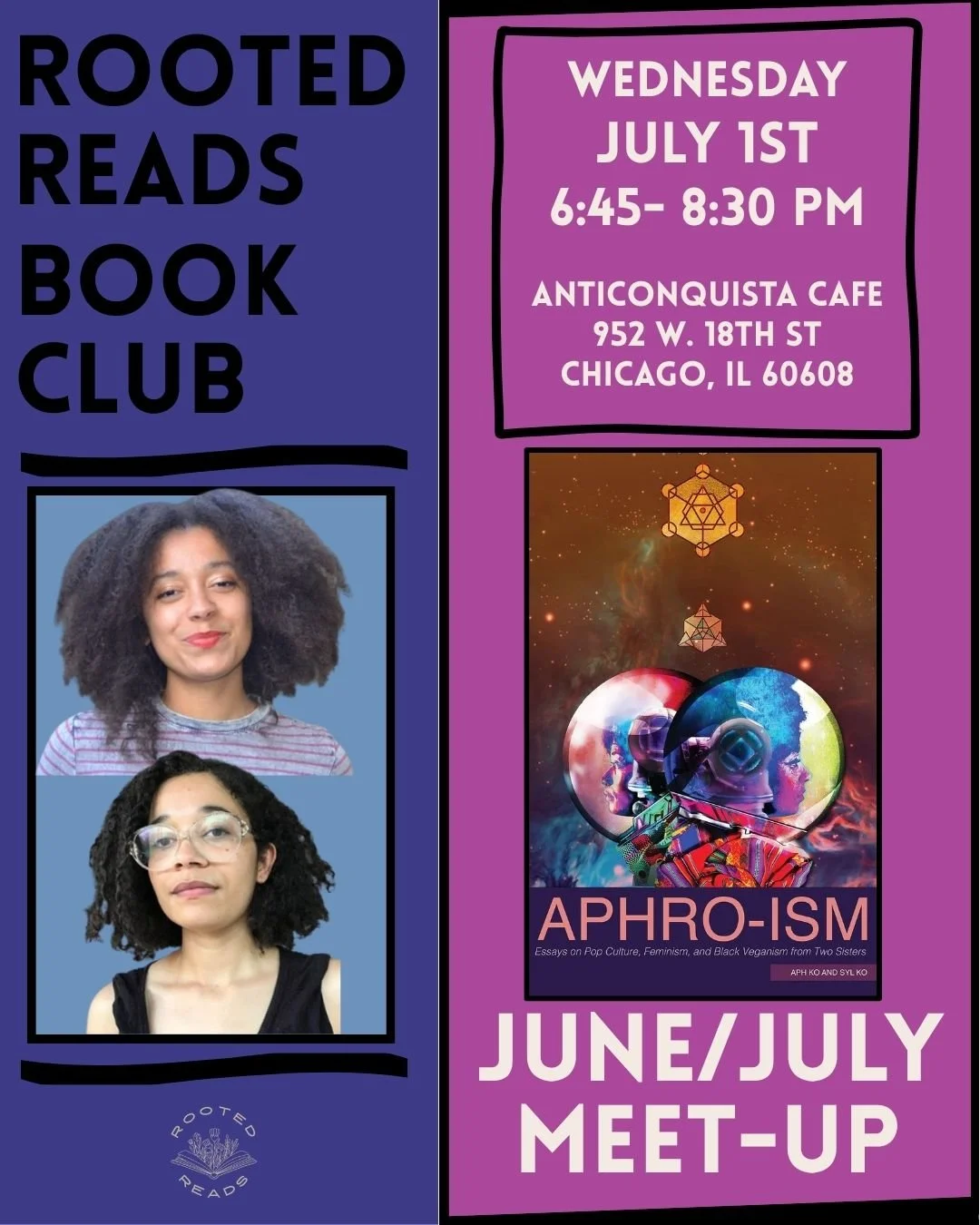 Rooted Reads Book Club organized by D’Frantz Smart