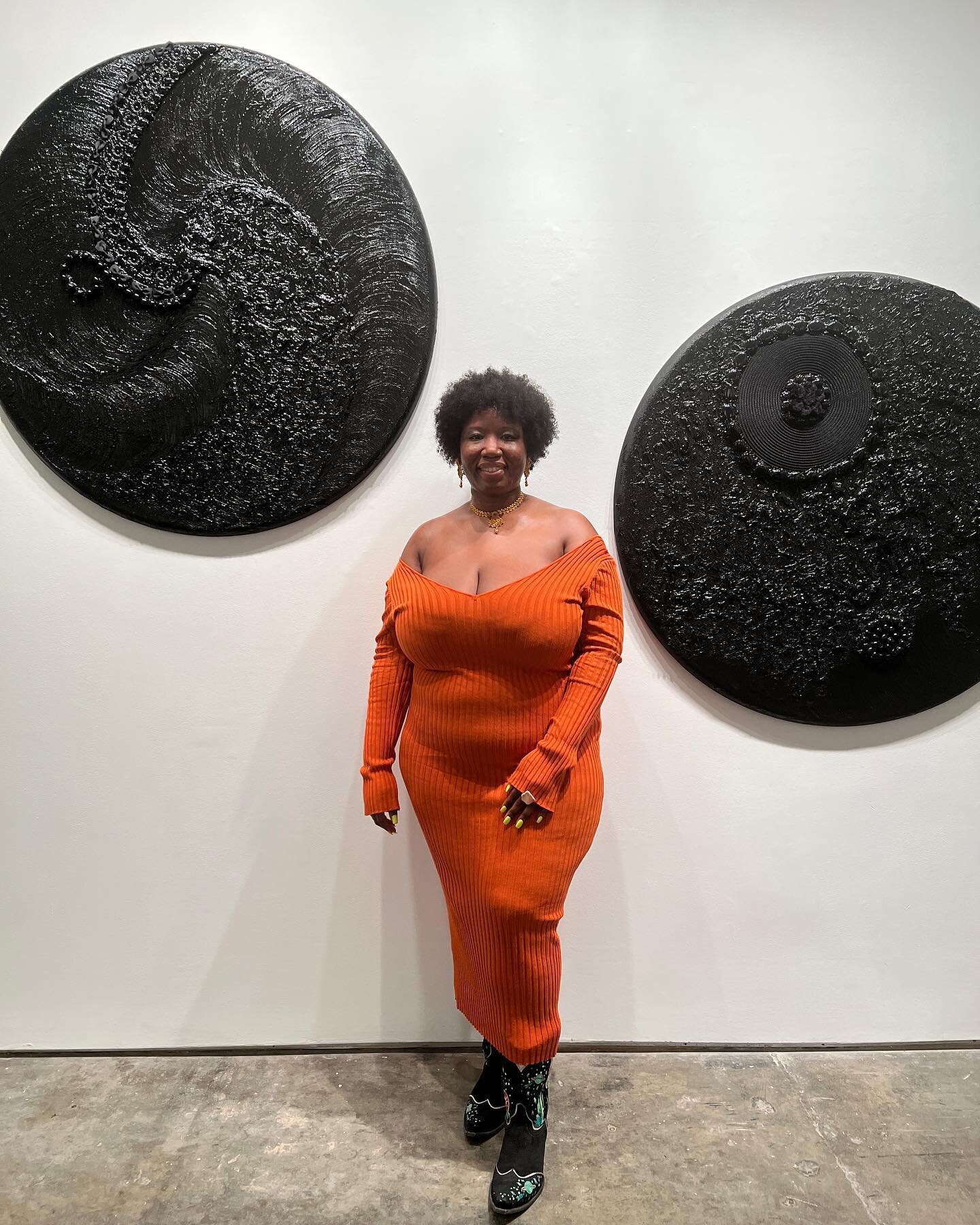 Last night was so beautiful and such a full circle moment for me! (Full&hellip;circle 😂😂🤦🏾&zwj;♀️) There was so much love in the space last night. 
To be able to have 4 generations stand in front of my work is a dream come true. Many thanks again