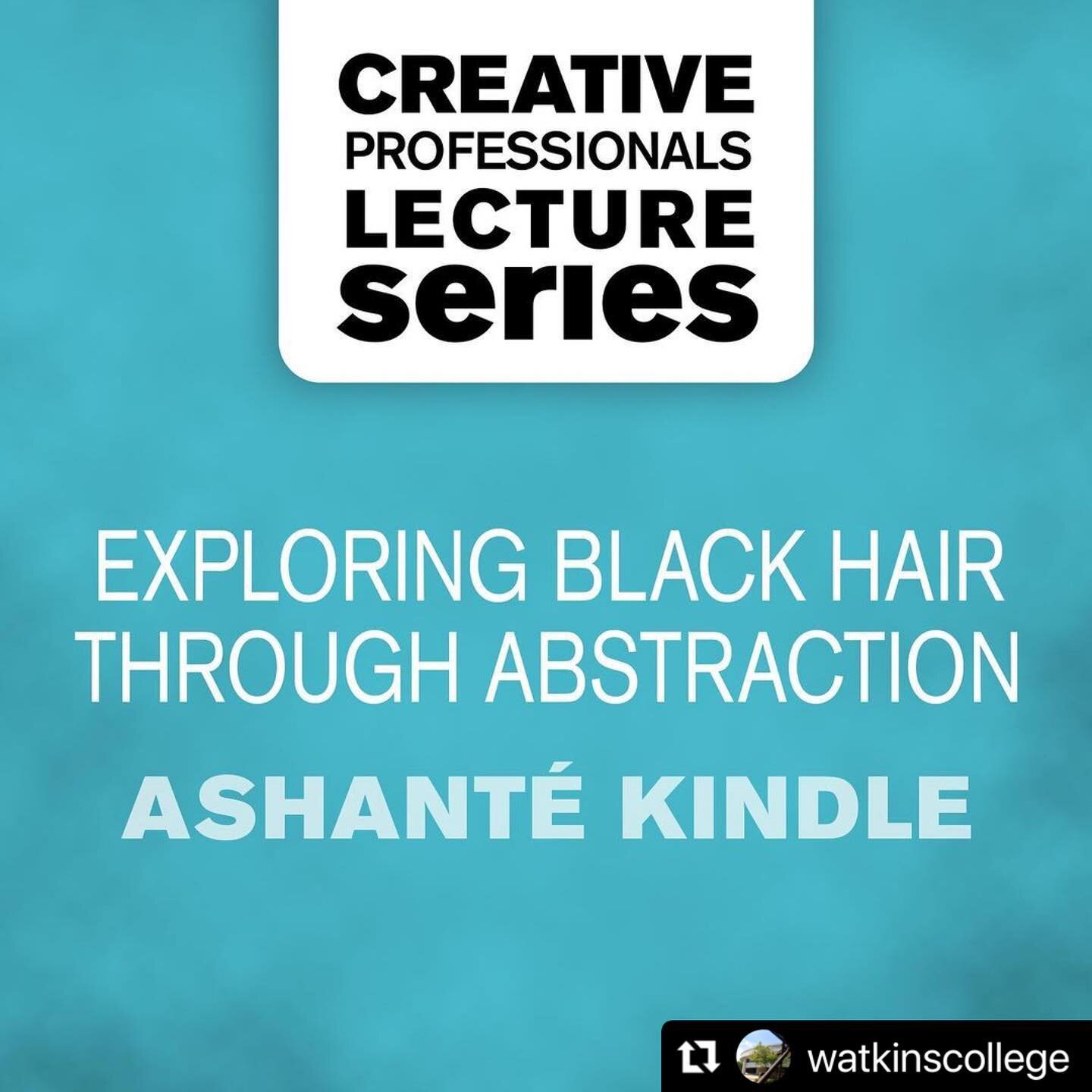 Artist talk today!!!! So excited to share about my practice. If you&rsquo;re in Nashville, PULL UP!

#Repost @watkinscollege with @use.repost
・・・
TODAY | Mar 20 | 5:00PM
LCVA Rm 120

Join us for another session in our&nbsp;Creative Professionals Lect