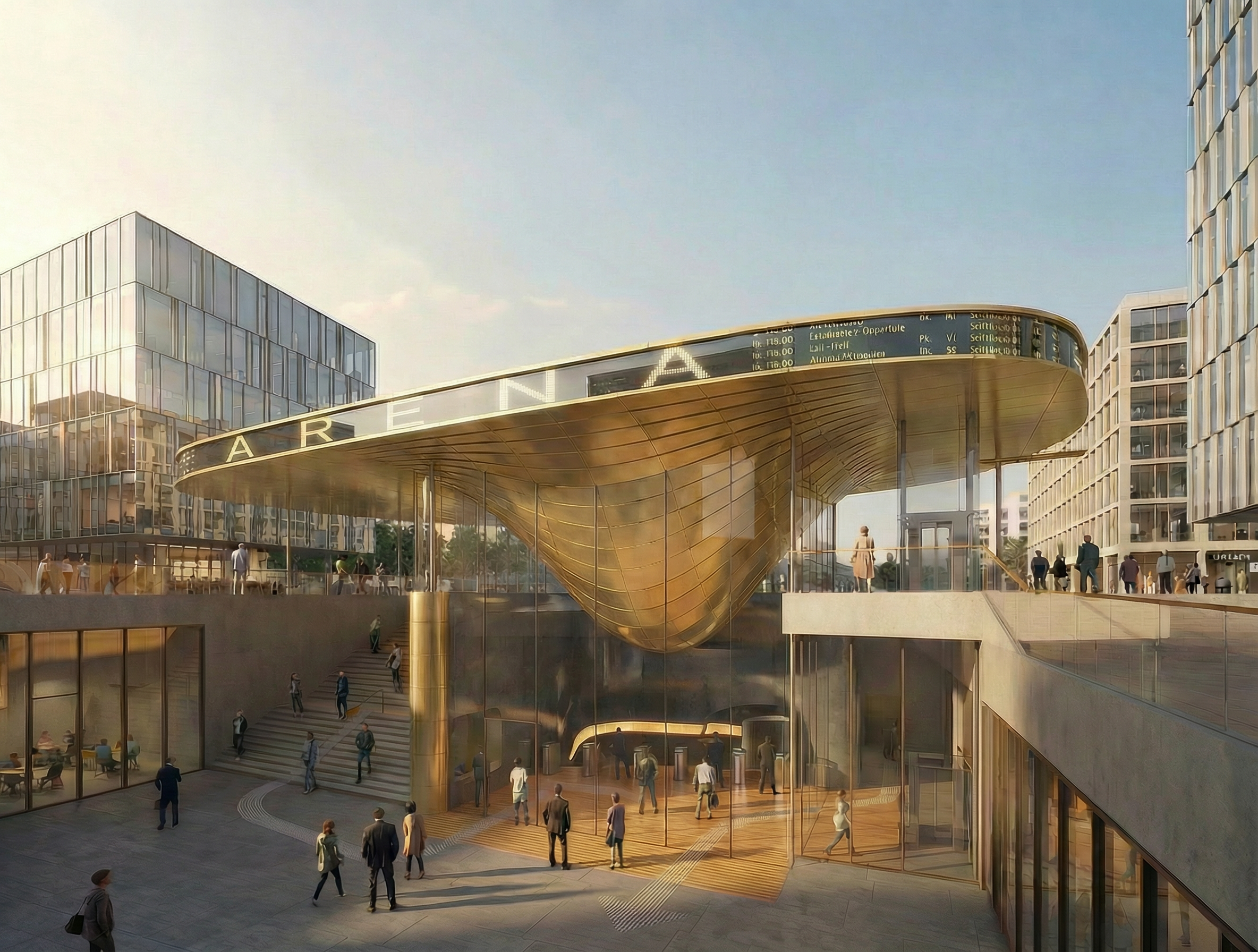 Subway station Fornebuporten