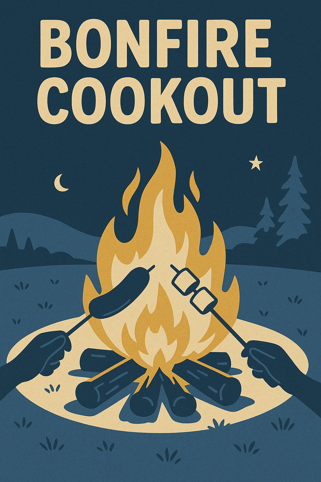 Bonfire cookout and Karaoke
