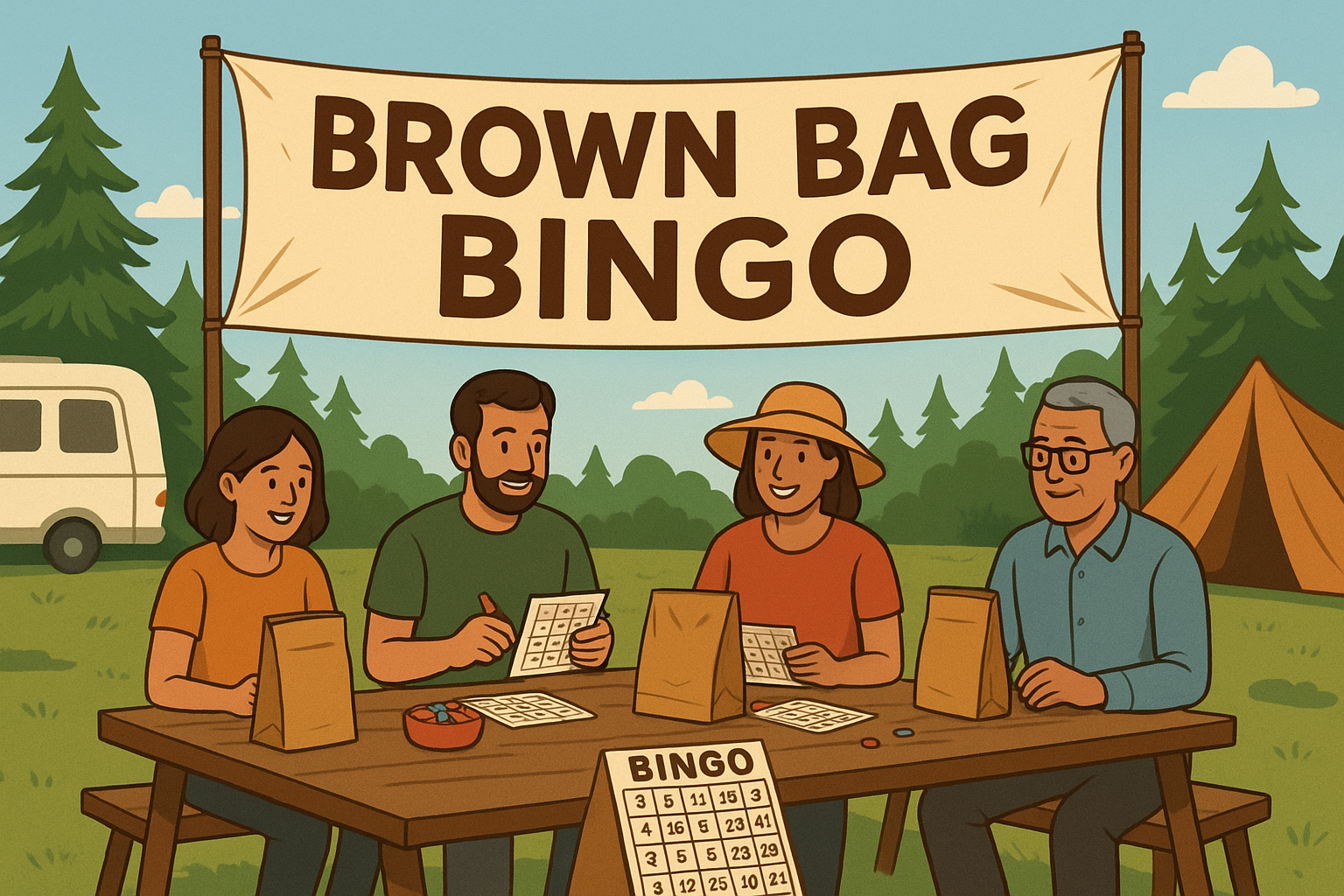 Adult Brown Bag Bingo