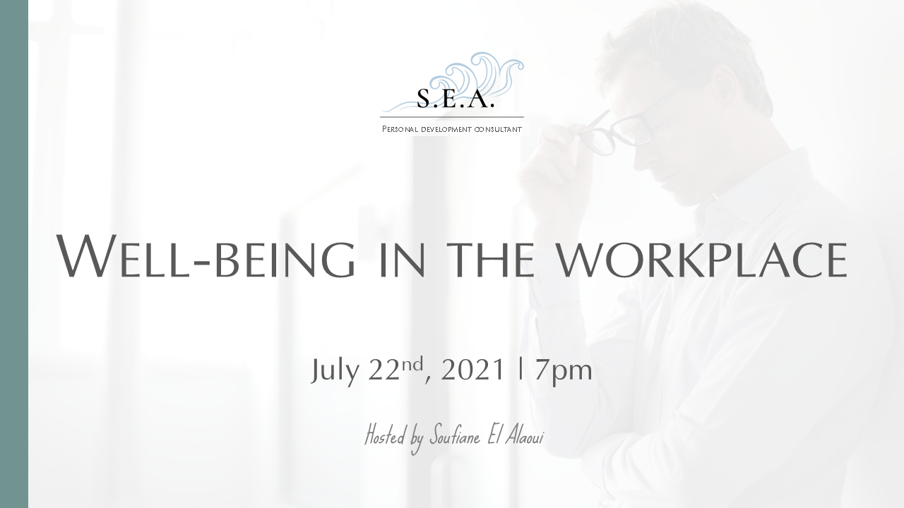 Well-being in the workplace - South East Asia Webinar