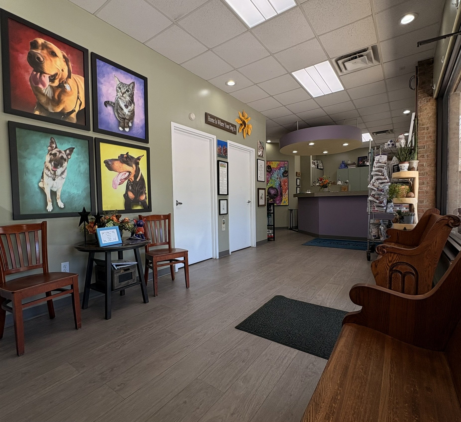 Front lobby