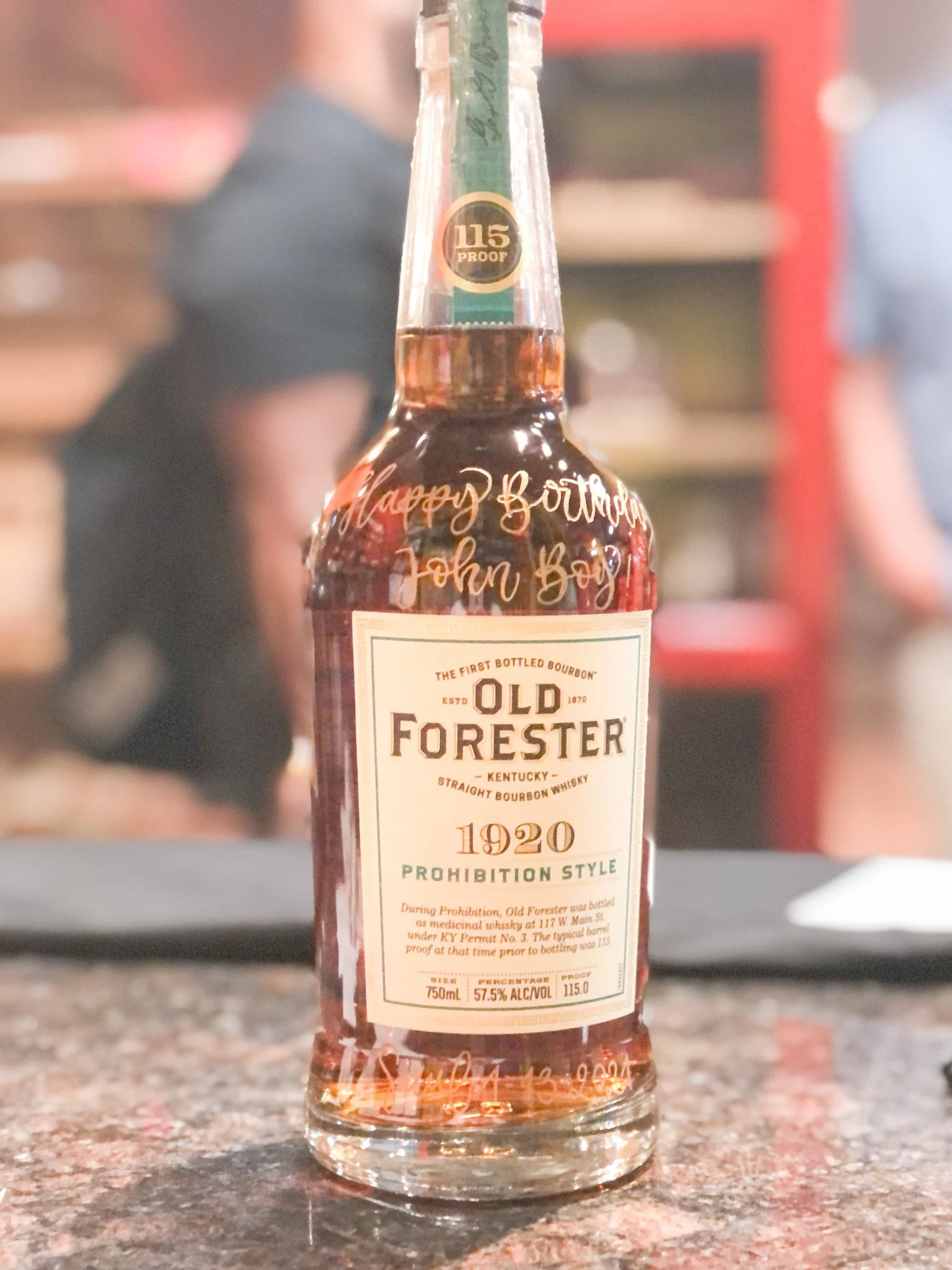 Luxury Liquor Engraving Event for Old Forester at Corona Cigar Company in Orlando