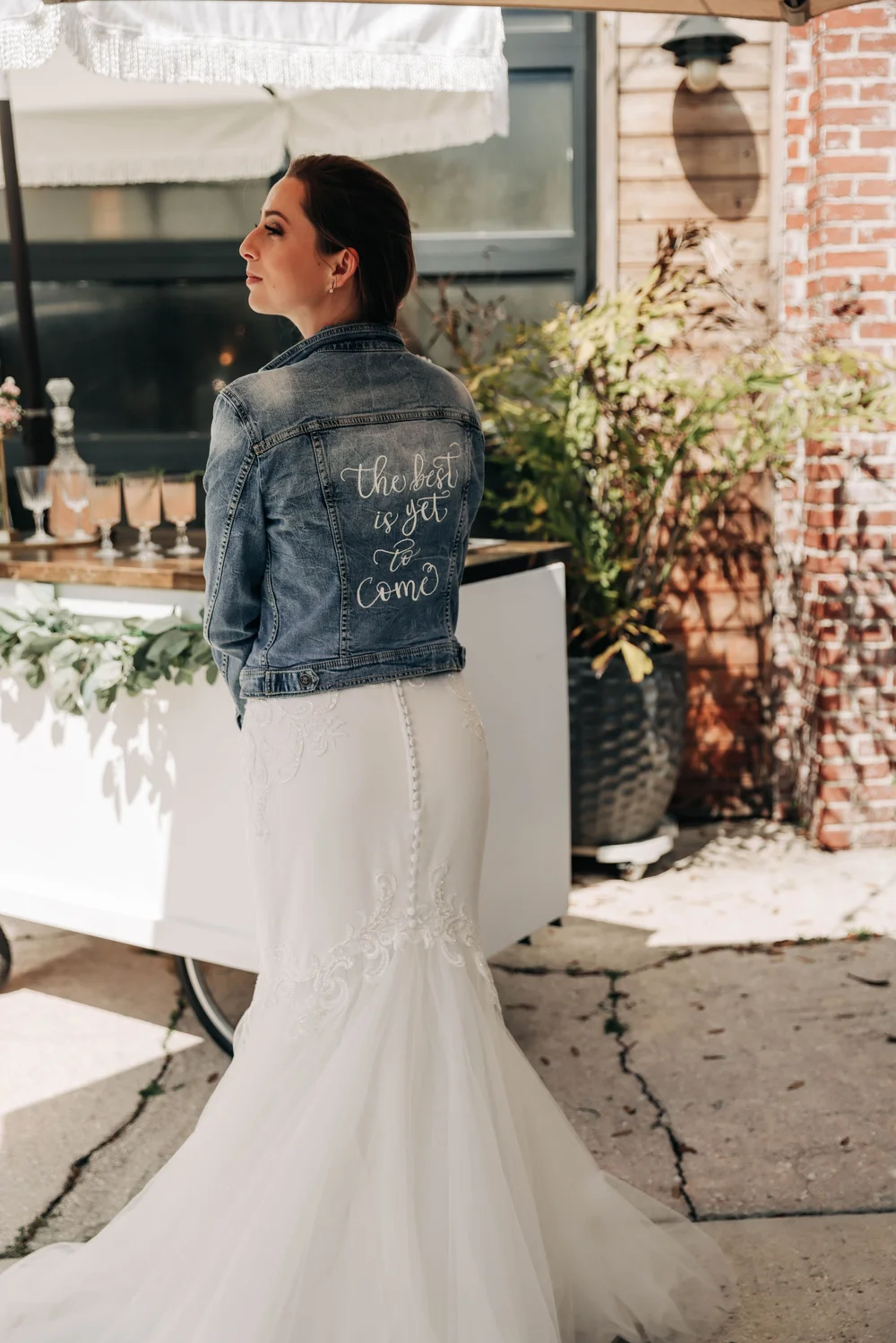 Personalized Denim and Leather Jackets  A Handful Of Letters