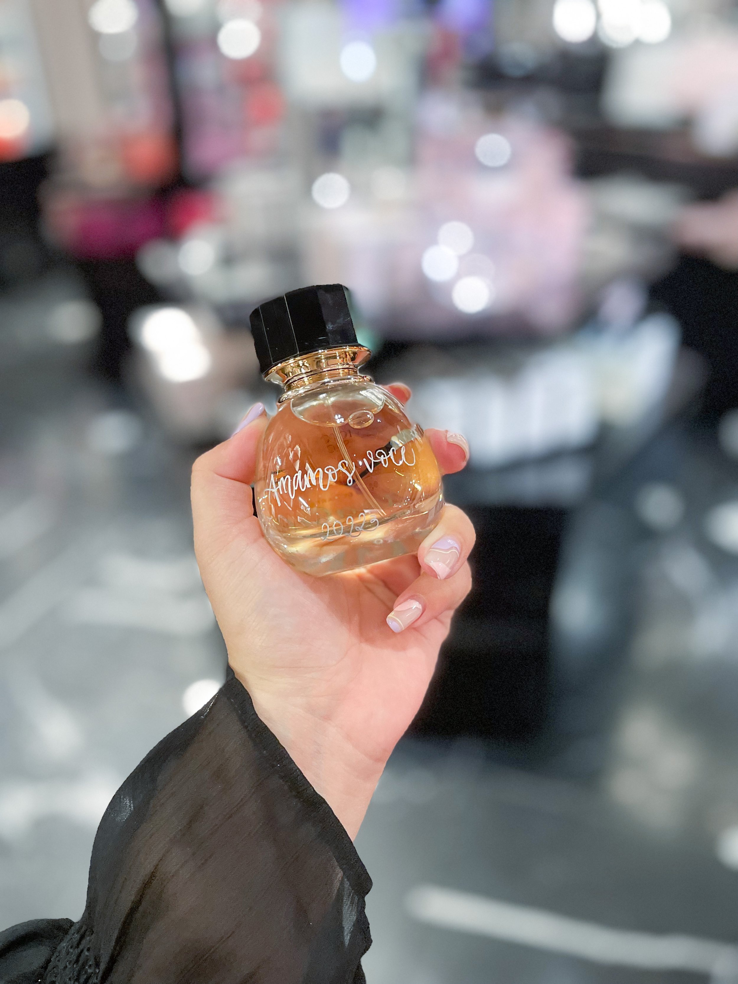 Live Perfume Engraving for Victoria's Secret in Miami — A Handful Of Letters