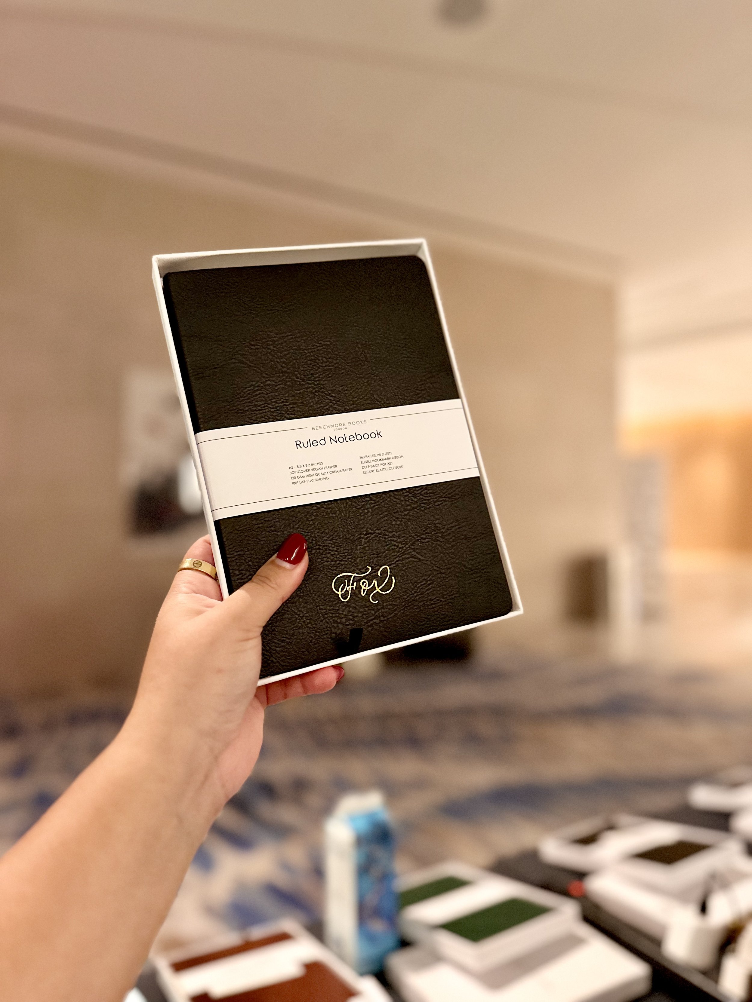 notebook embossing or engraving for first in service event at the conrad orlando 6096.jpeg