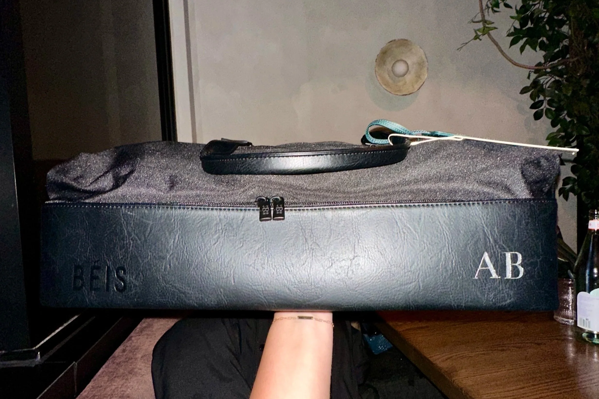 Citi AAdvantage Globe Card Launch in NYC with live monogramming on BEIS luggage