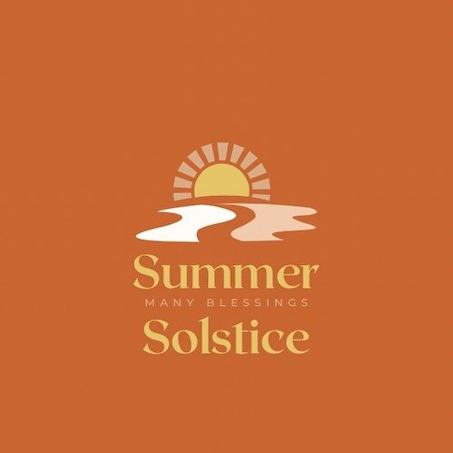Happy Summer Solstice!!! Today is the longest day of the year and marks our journey towards winter. Many ancient traditions celebrated this day with dance, bonfires, and many happy celebrations. Even many native traditions marked the summer solstice 