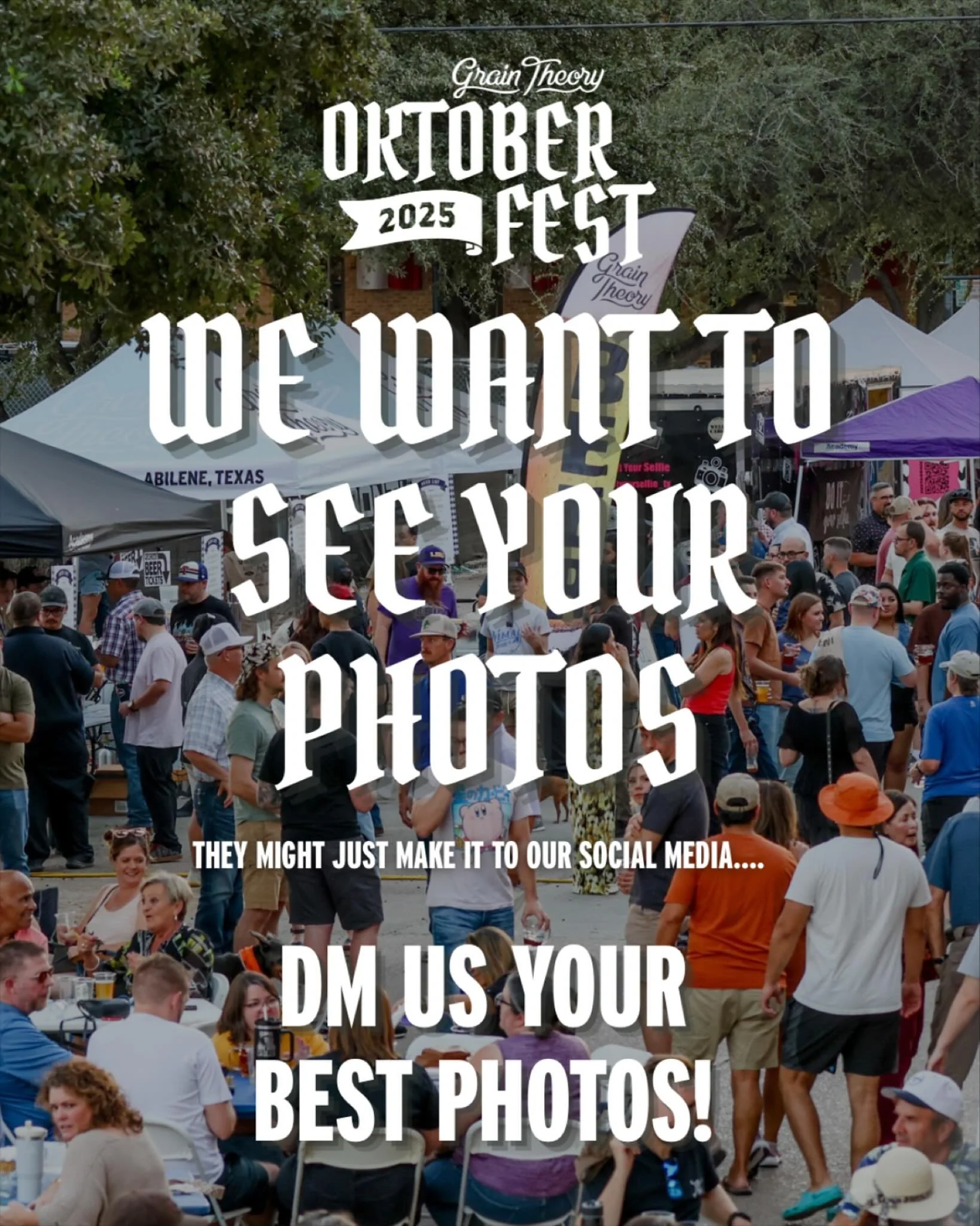Our Events Manager broke her phone during Oktoberfest which means we didn&rsquo;t get any shots of the party! We&rsquo;re asking for YOUR help! DM us your best Oktoberfest photo and we might just have a prize for our favorite one 🍻