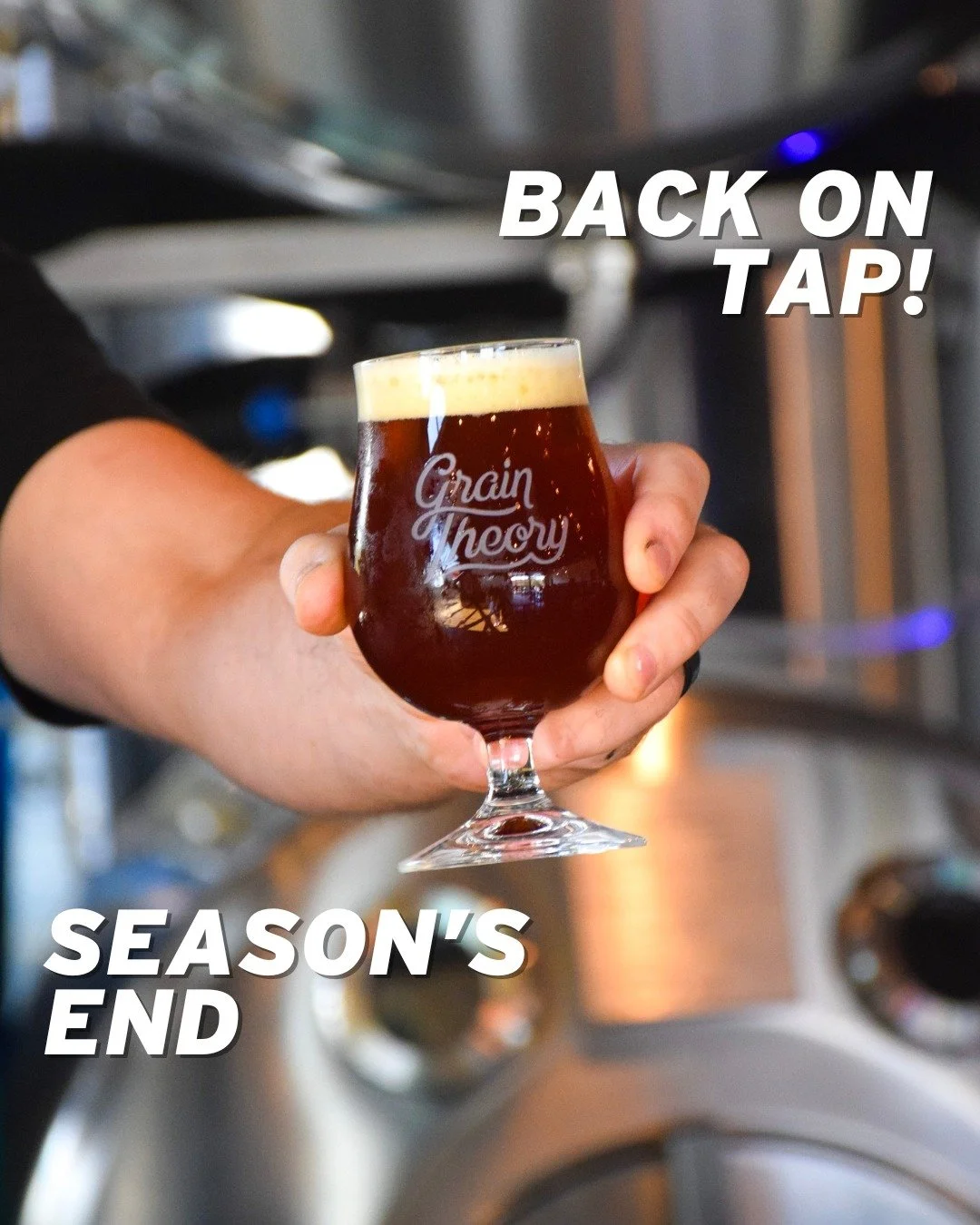 A new season calls for something special. 🍂

🍺 Season&rsquo;s End &ndash; Belgian Dubbel (8%) 🍺

The air&rsquo;s finally cooling off, the nights stretch longer, and the firepit&rsquo;s calling. This Belgian Dubbel was brewed for that brief, perfec