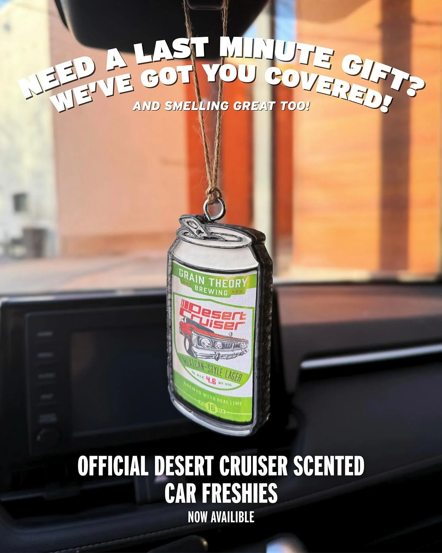 Cruise season isn&rsquo;t just for summer &mdash; especially when your car can smell this good ☀️ Our brand new Desert Cruiser freshies just landed, and they&rsquo;re the kind of stocking stuffer people pretend they bought for someone else&hellip; th