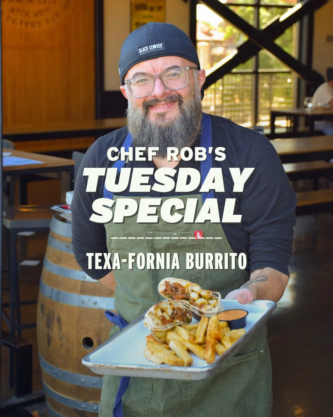 Texas and California both had input on this one, and neither backed down. 🌯

This week we&rsquo;re running the Texa-Fornia Burrito, and it&rsquo;s about as loaded as it sounds. You&rsquo;ve got chorizo, GT seasoned fries, grilled poblano and onion, 