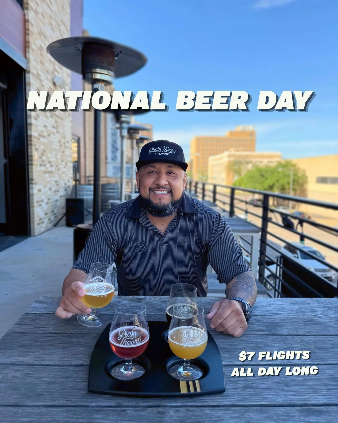 🍻Today is national beer day, and we&rsquo;ve got a deal for you! $7 flights all day long, maybe it&rsquo;s time to try out four new beers for a chance to find your new favorite! 

💡On April 7, 1933, the Cullen&ndash;Harrison Act went into effect, a
