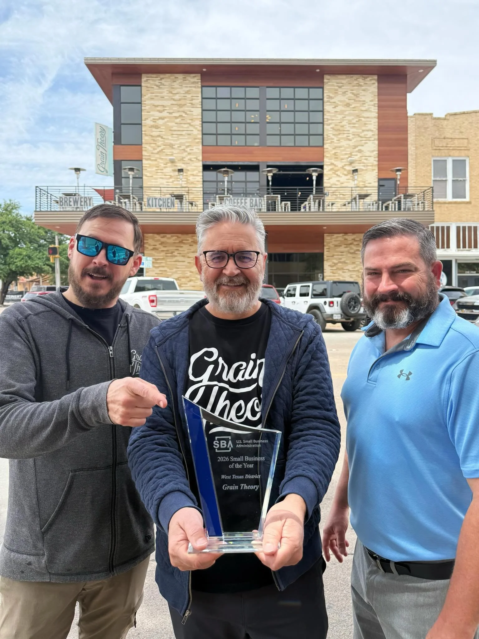 A new trophy came home to the brewery today🏆

What an honor to be named the 2026 Small Business Person(s) of the Year by the Small Business Development Center at todays annual Salute to Small Business Luncheon put on by the Chamber of Commerce

This