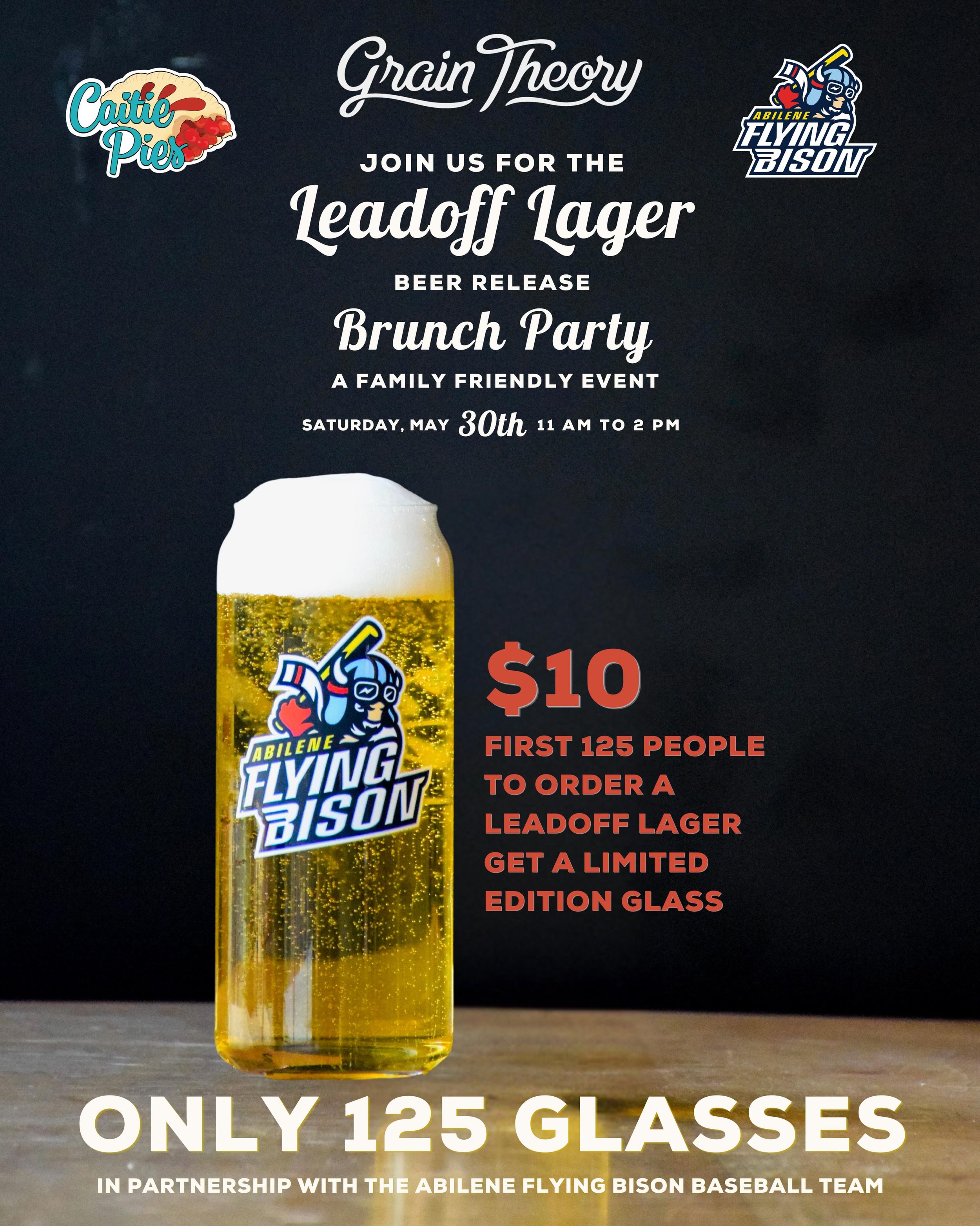 ⚾ ONE. WEEK. AWAY. ⚾

One week until our legendary Leadoff Lager is back in the batter&rsquo;s box. So we&rsquo;re making it a full nine innings of fun with the Flying Bison! 🍺🦬🪽

Step up to the plate for live music bingo, coloring sheets, special