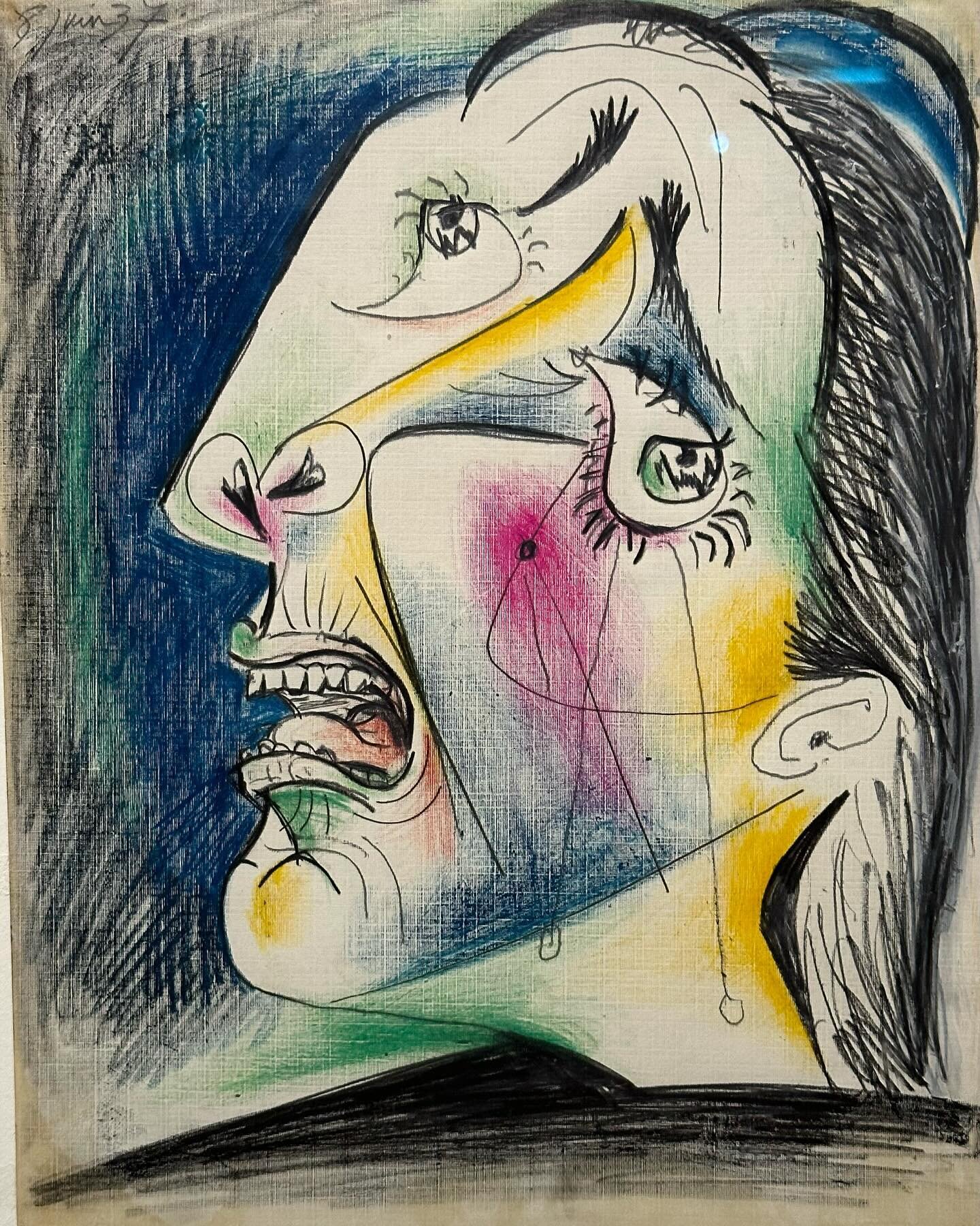 Pablo Picasso drawings and print @centrepompidou #picasso #cubism #drawings