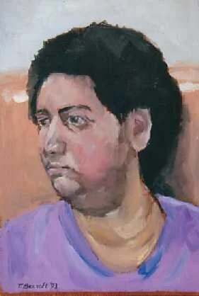 1993, 8" x 12", oil on board