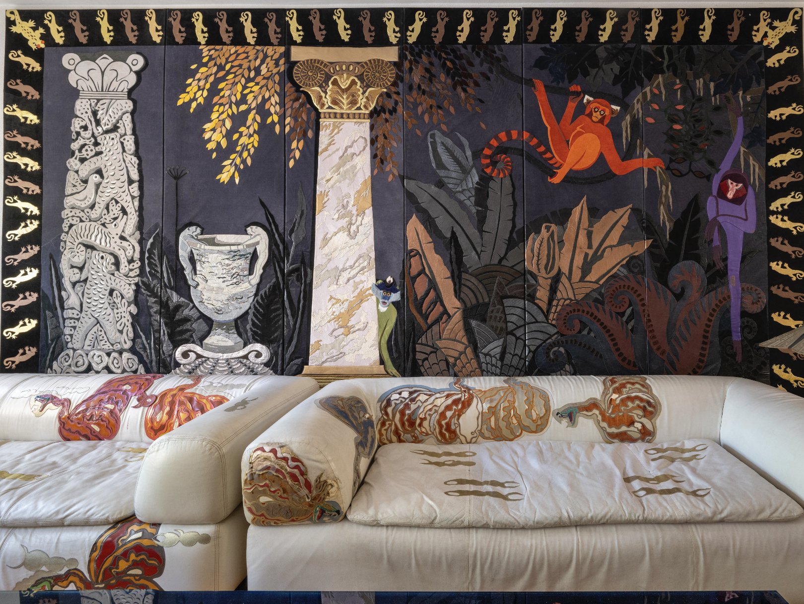 Walk-in workshop: Fashion jungle – a metre-long wall artwork