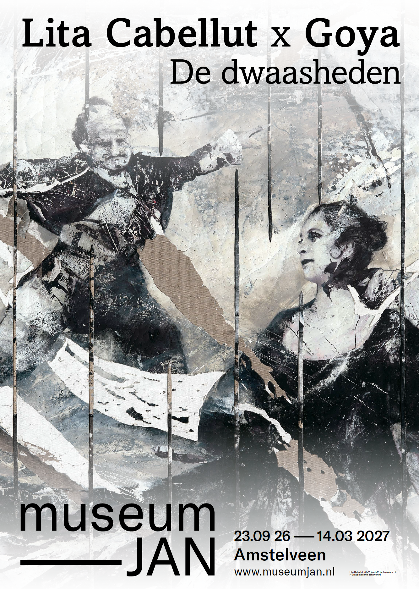 Affiche Lita Cabellut x Goya