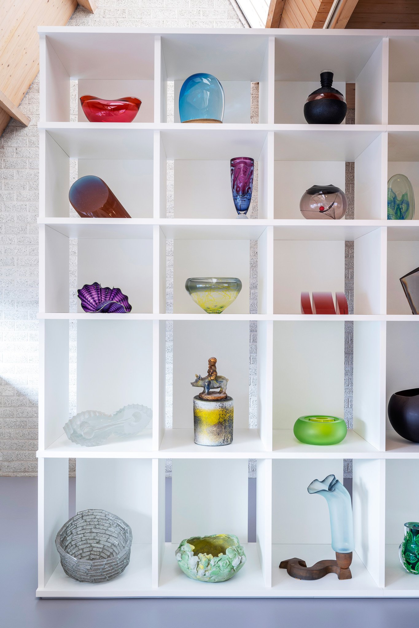 Vaste collectie glaskunst