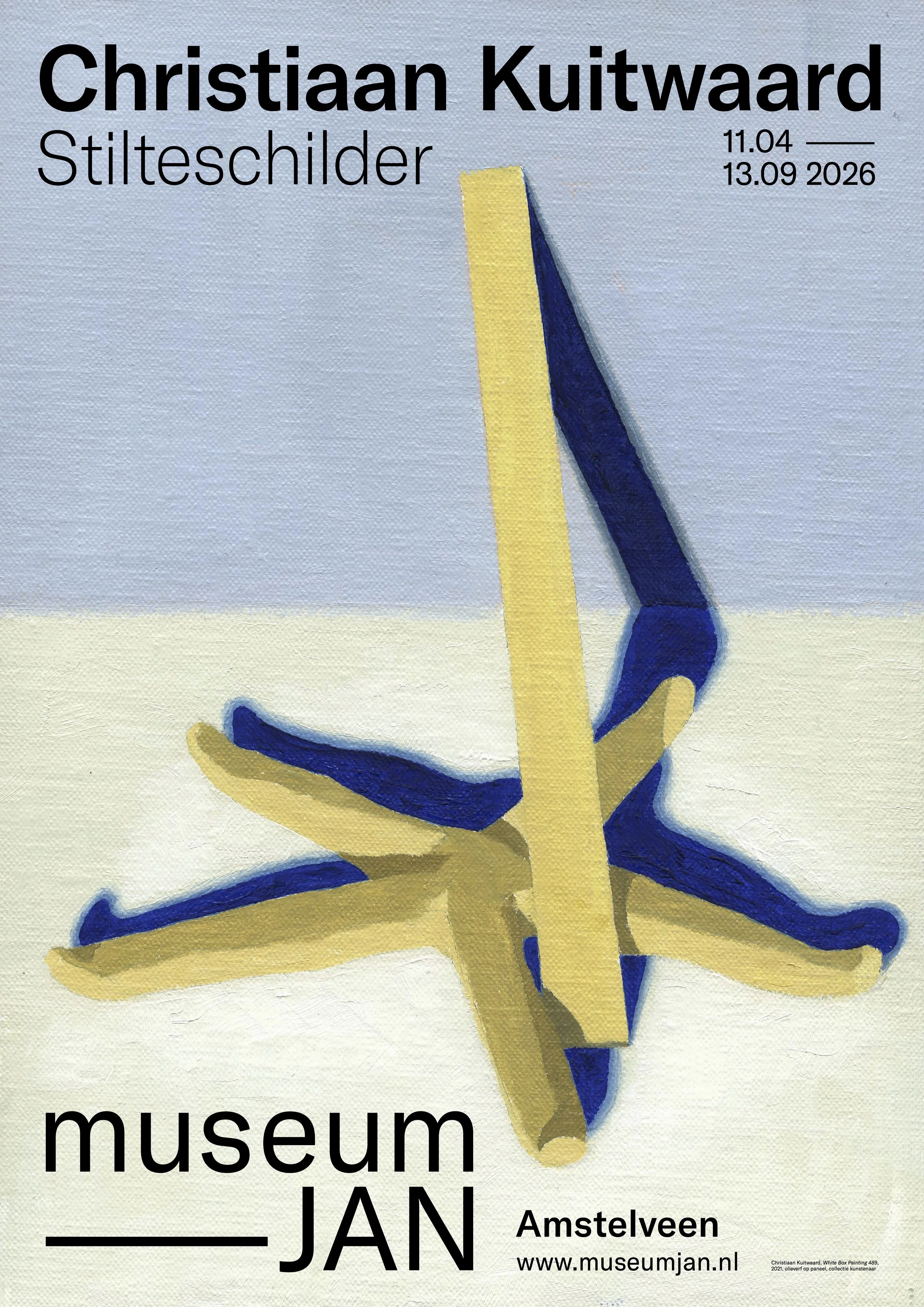 Poster Christiaan Kuitwaard - Museum JAN