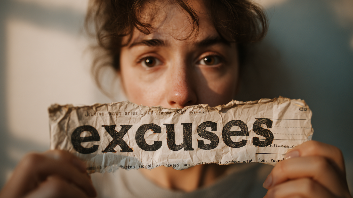 Excuses Sound Smart. Results Speak for Themselves.