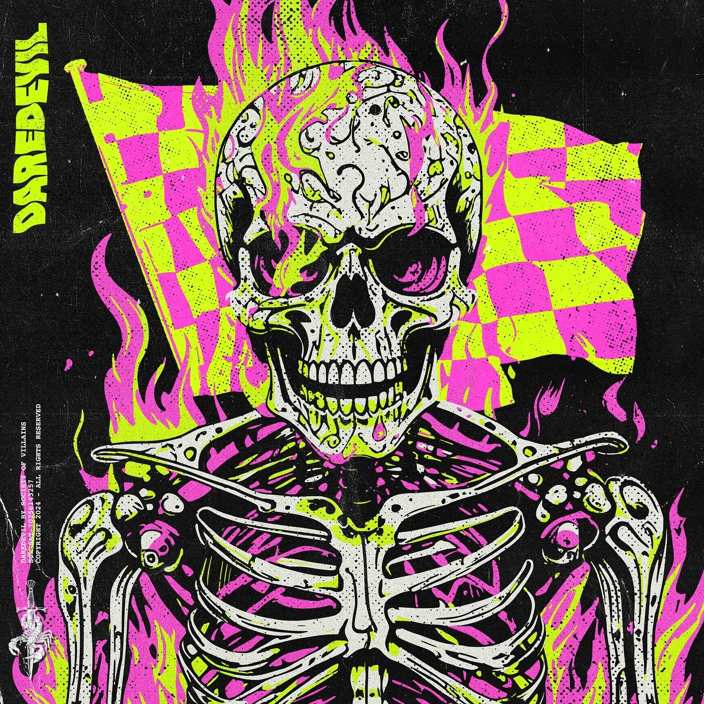 This was a fun one. New cover art for &ldquo;Daredevil&rdquo; by our friends in @villainslivehere &mdash; out now!