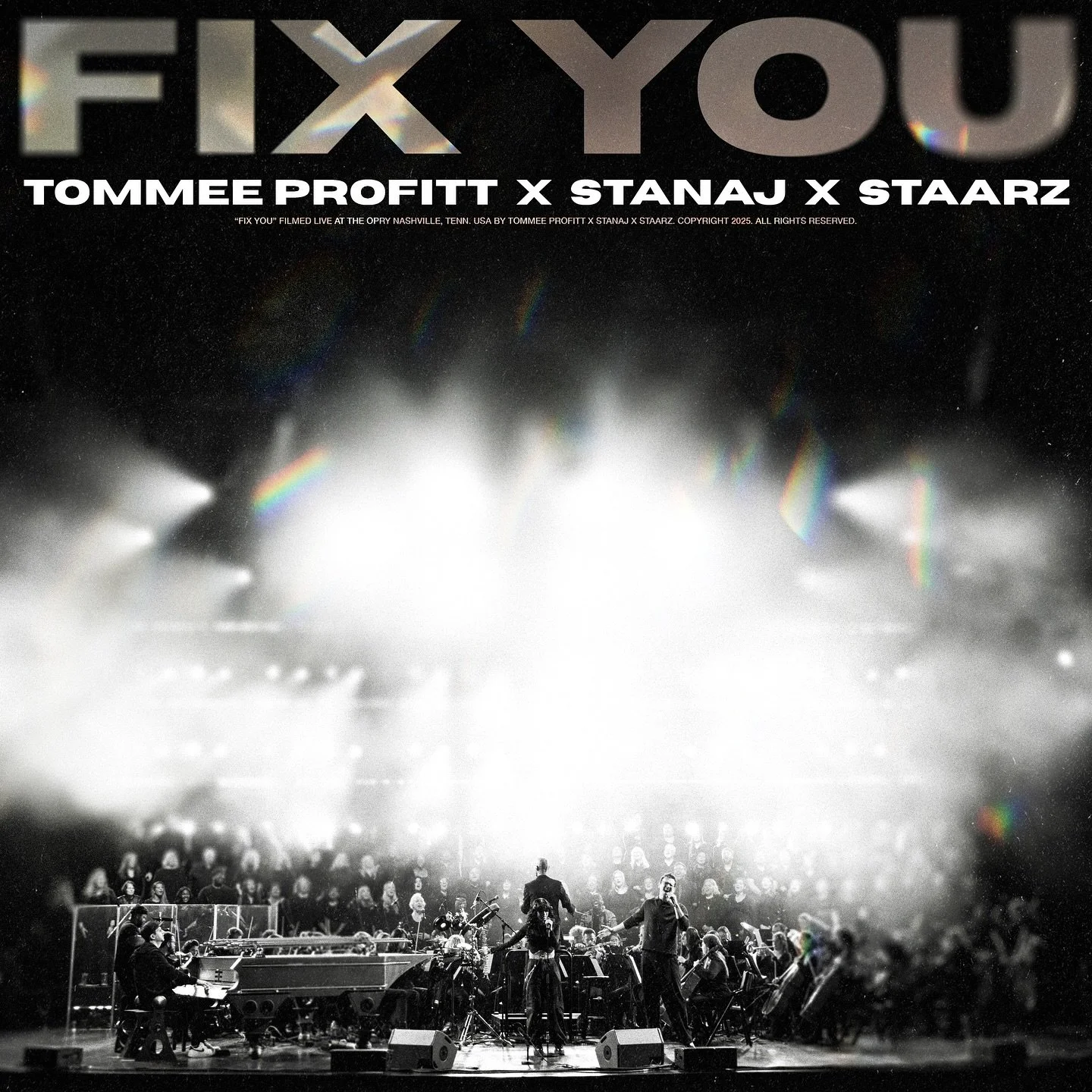 Honored to work on the album art for this INSANE cover of &ldquo;Fix You&rdquo; by @tommeeprofitt x @stanaj x @staarzofficial