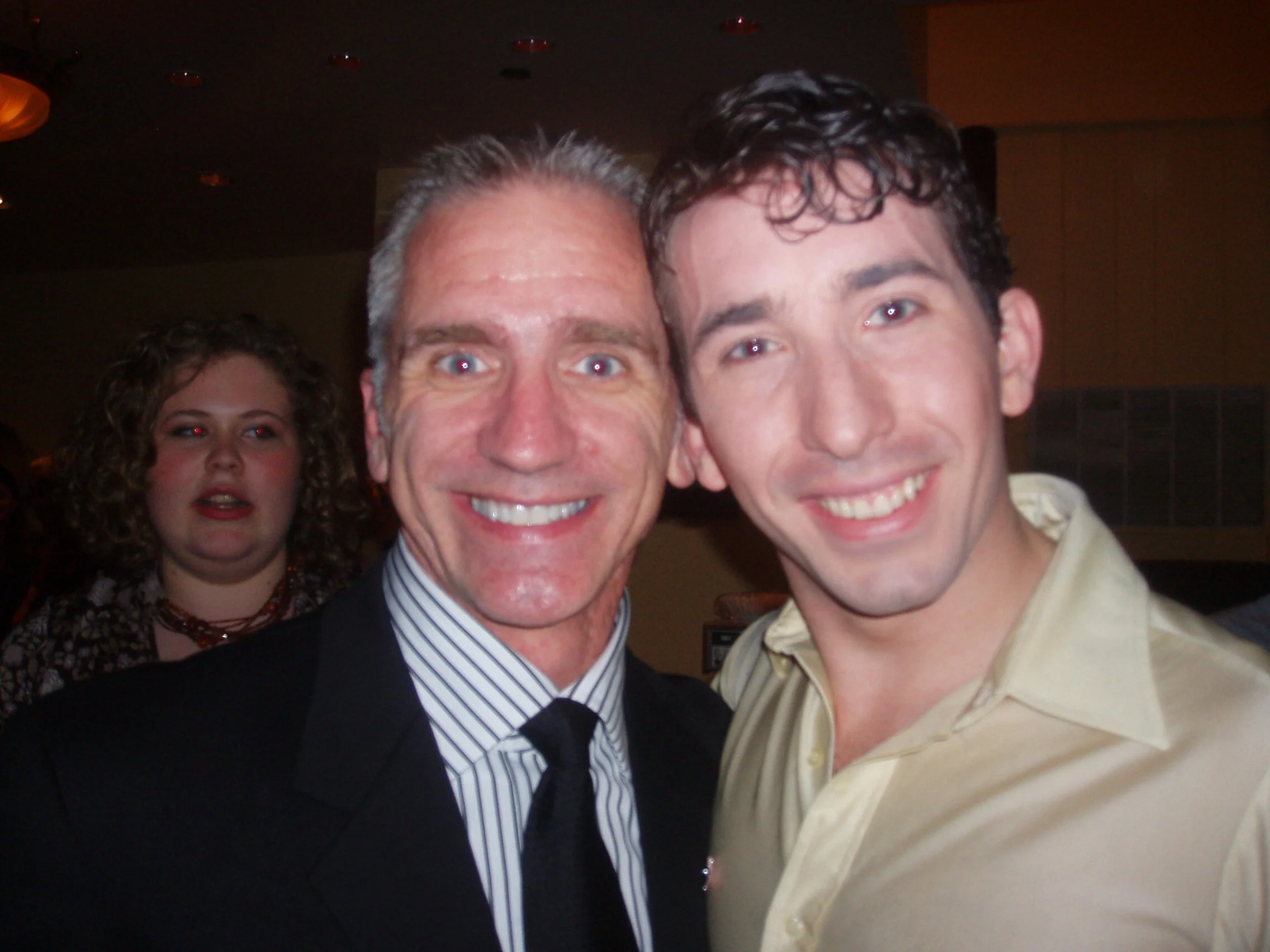 Mark Hoebee, Producing Artistic Director of Paper Mill Playhouse, and Nigel Columbus