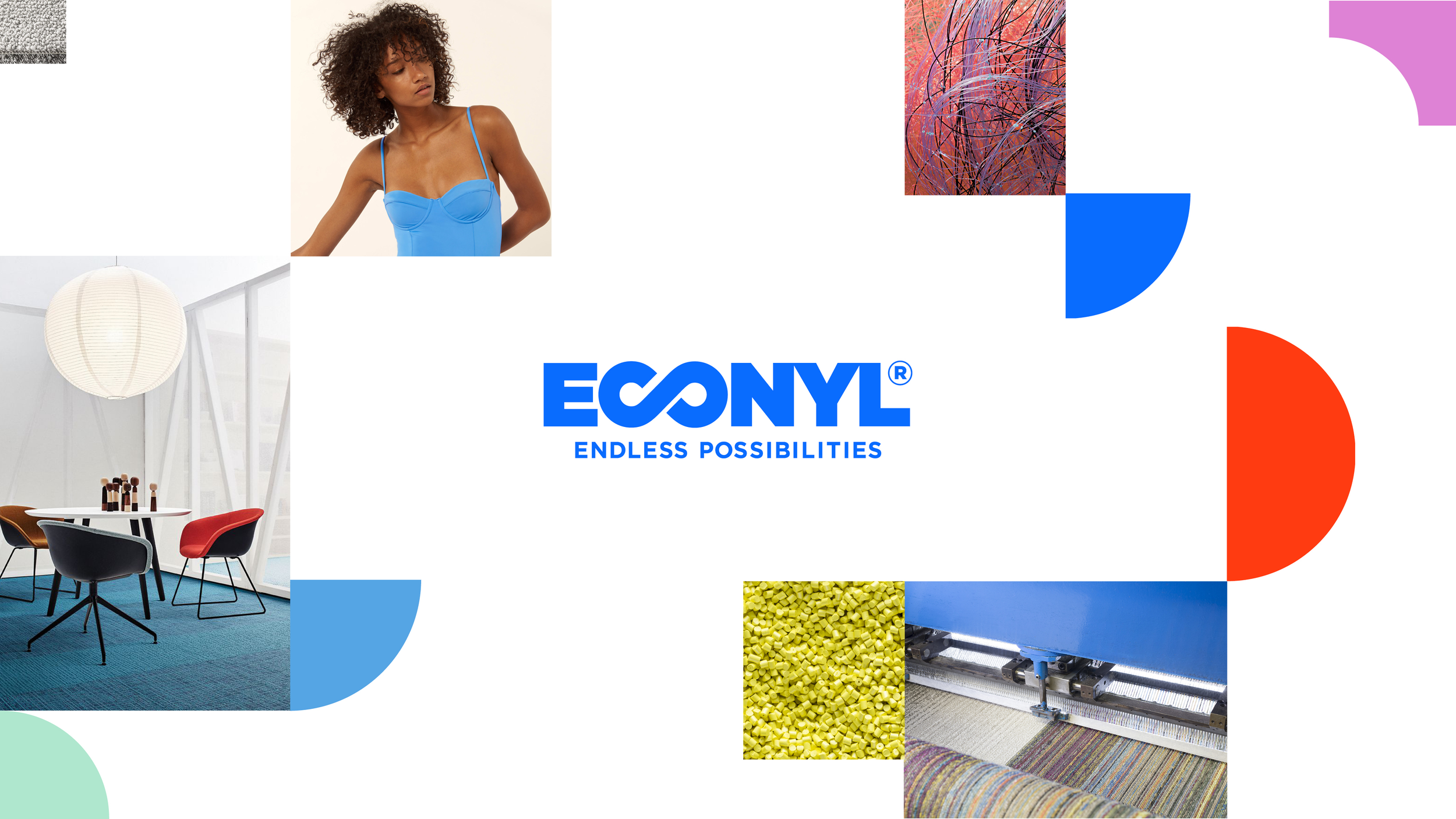 Brand refresh for regenerated nylon ECONYL