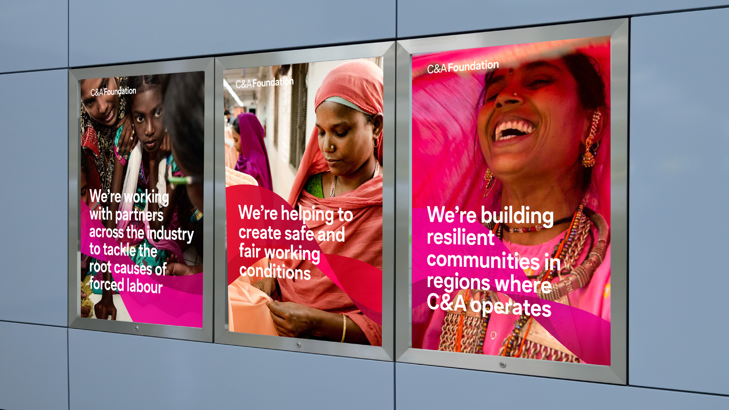 Making fashion a force for good with C&A Foundation's visual identity