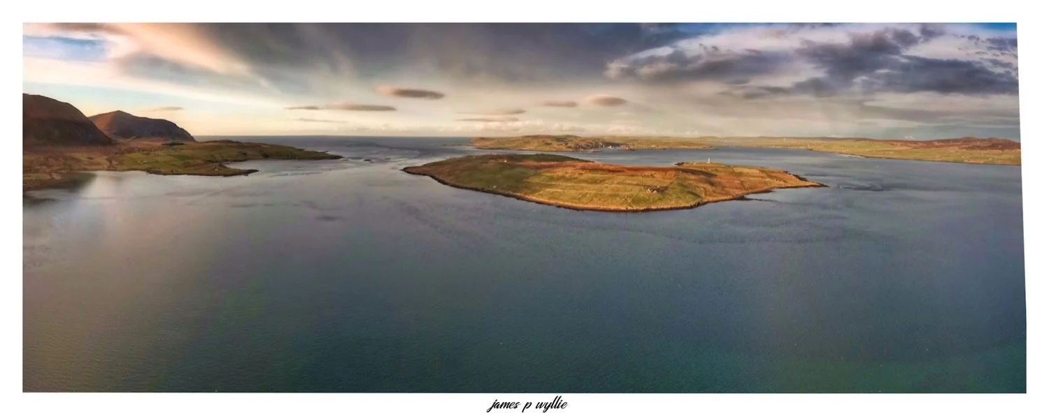 The Isle of Graemsay (Drone Photo).