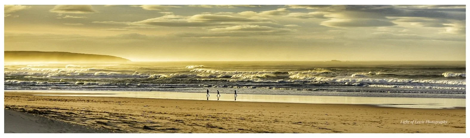 On the beach at Eoropie