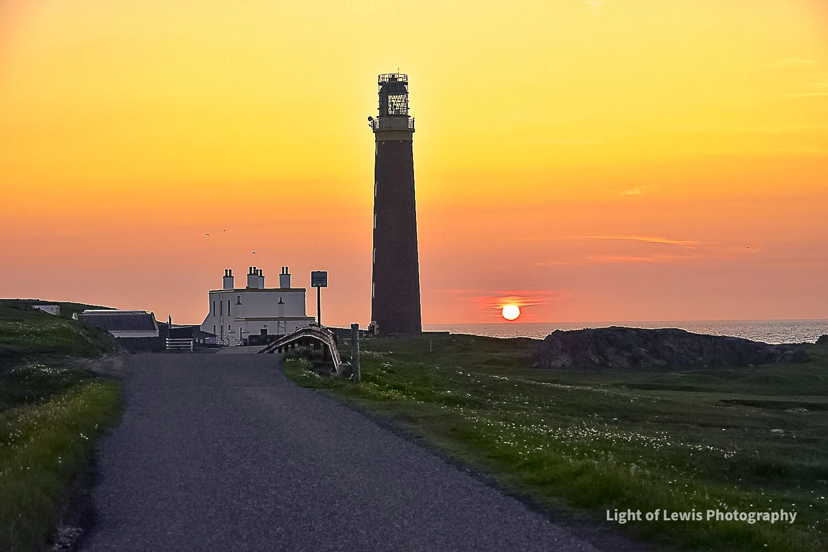 Sunset at the Butt of Lewis Lighthouse 