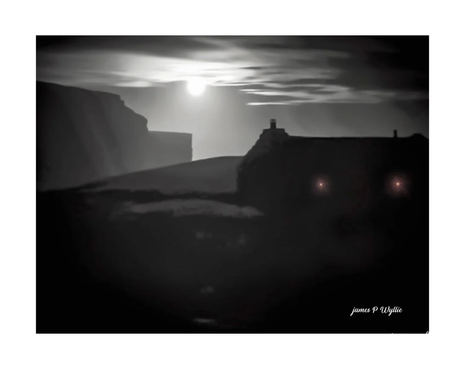 Goodnight from Rackwick (Moonlight)