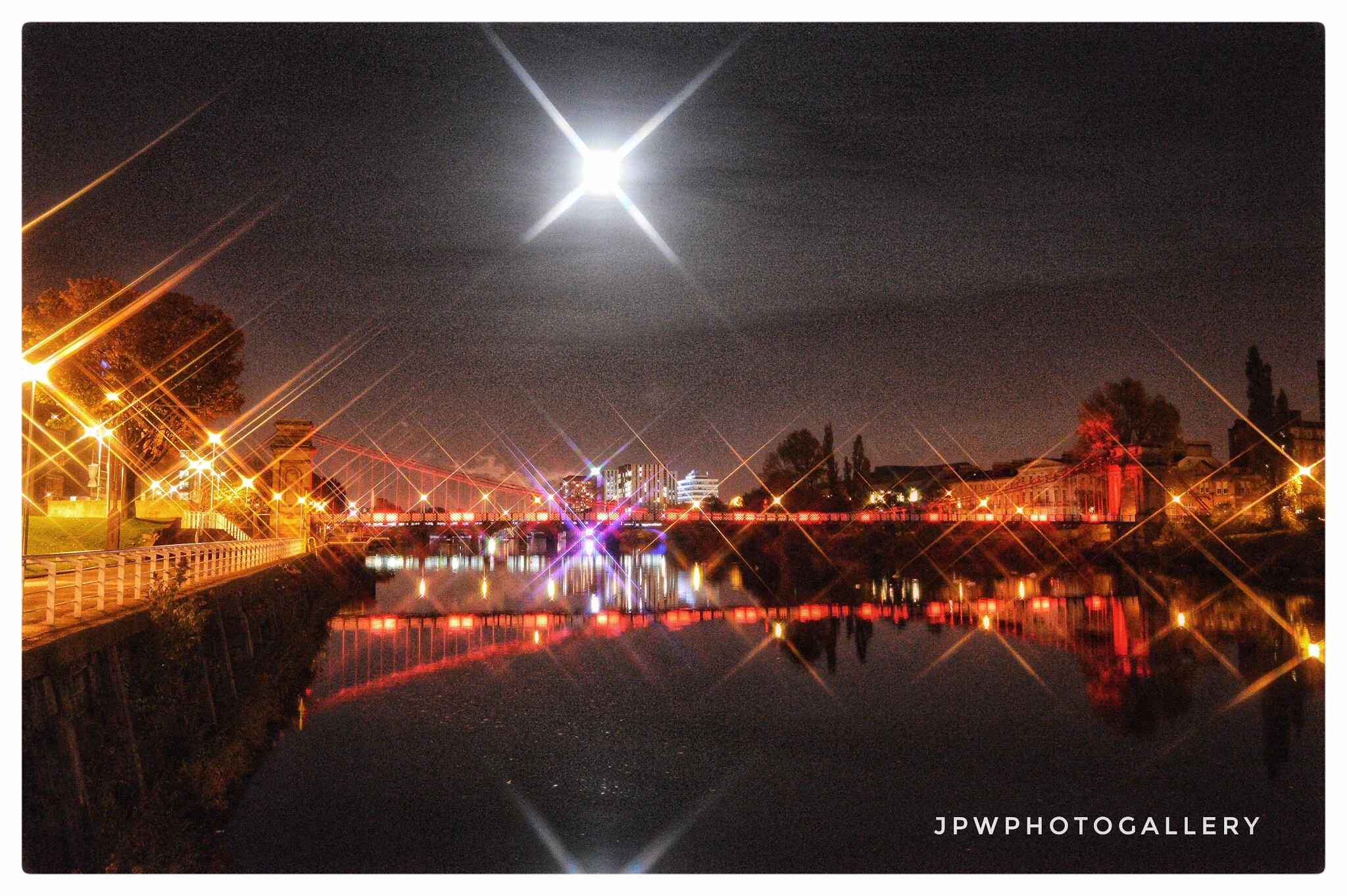 City Lights : River Clyde, Glasgow