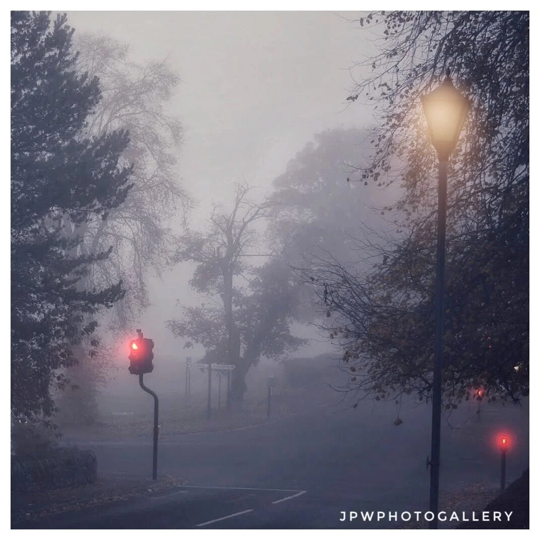 Misty evening : Eaglesham