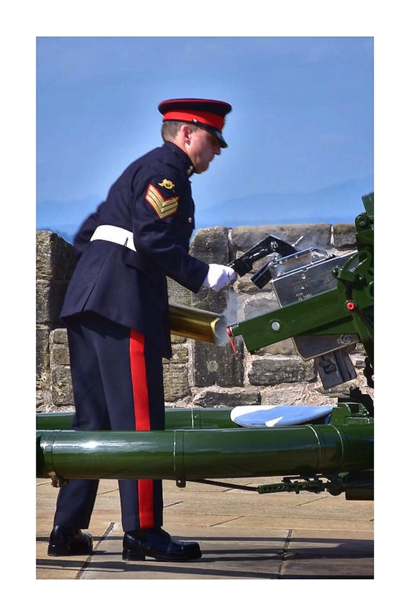 The 1 O’Clock Gun, Edinburgh Castle