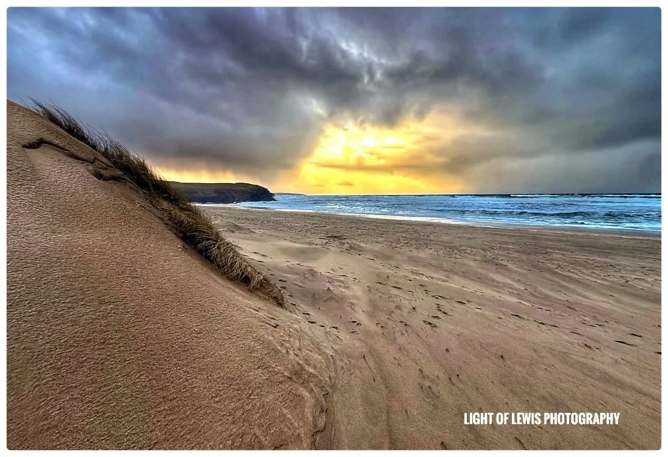 Passing Storm at Eoropie Beach