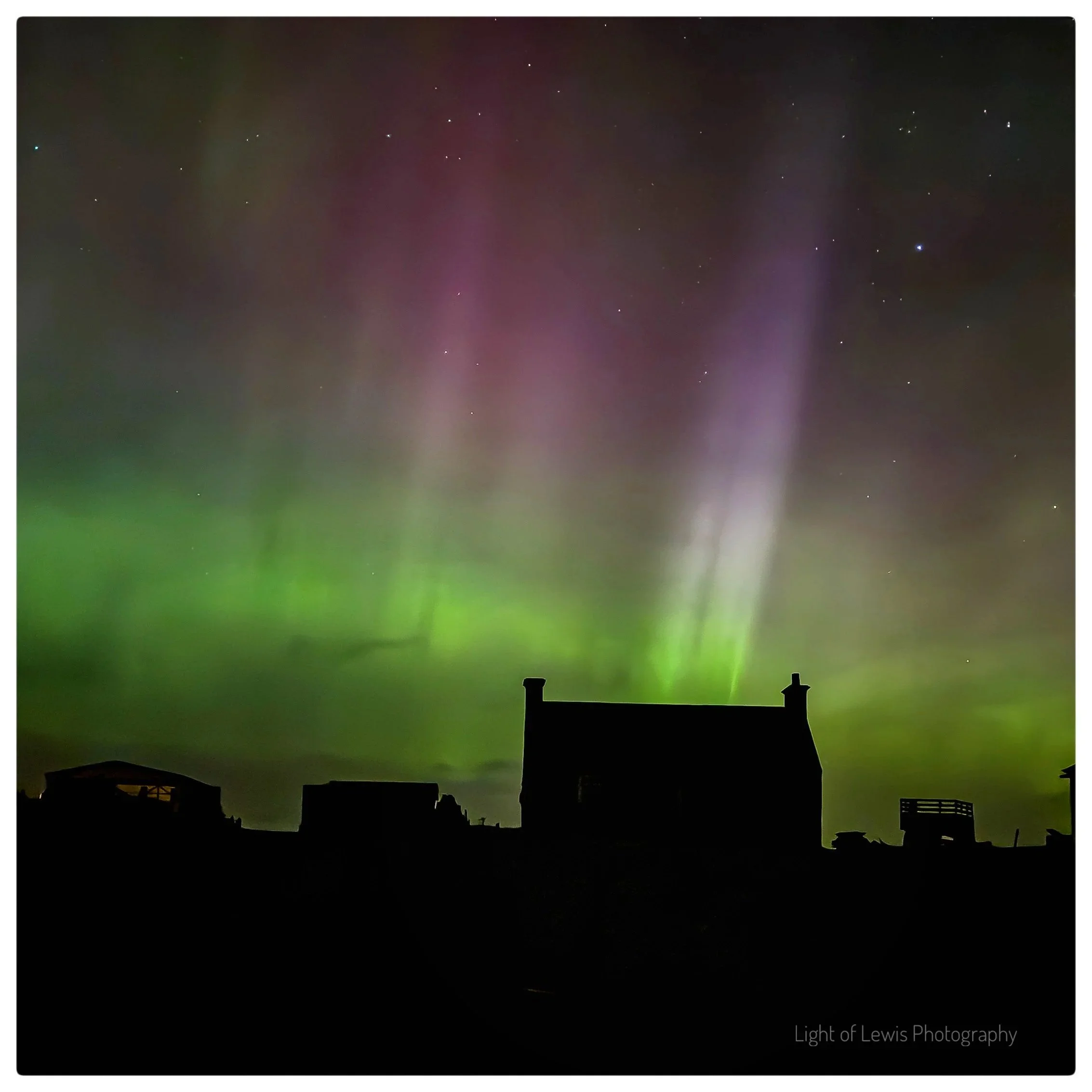 The Aurora above the Croft